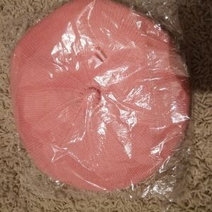 New Women winter pink rubbit fur knnited hat